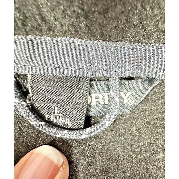 Port Authority Vest Men's L Black Brindiamo Premium Whiskey Full Zip Fleece - Picture 4 of 10